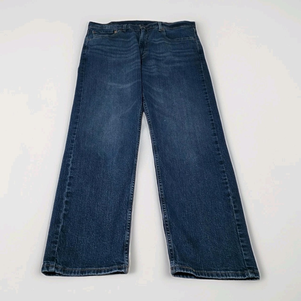 Levi's Men's 505 Regular Fit 100% Cotton Blue Jeans 38 x 30